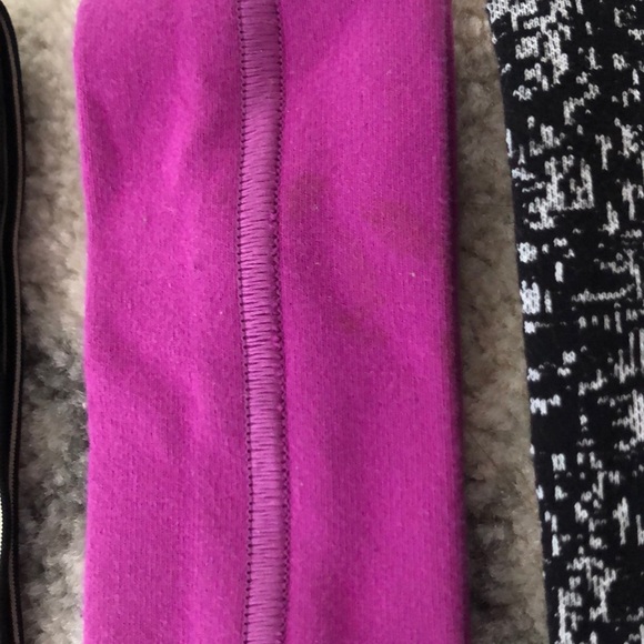 3 Lululemon sweat bands. - Picture 2 of 2